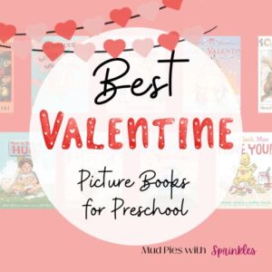 Free Valentine's Day Preschool Printables: Morning Menu - Mud Pies with ...
